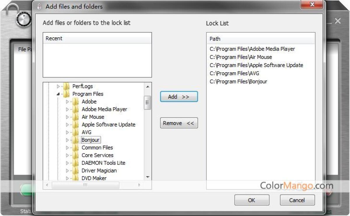 Proteggi Cartelle e File in una cassetta di sicurezza - 
