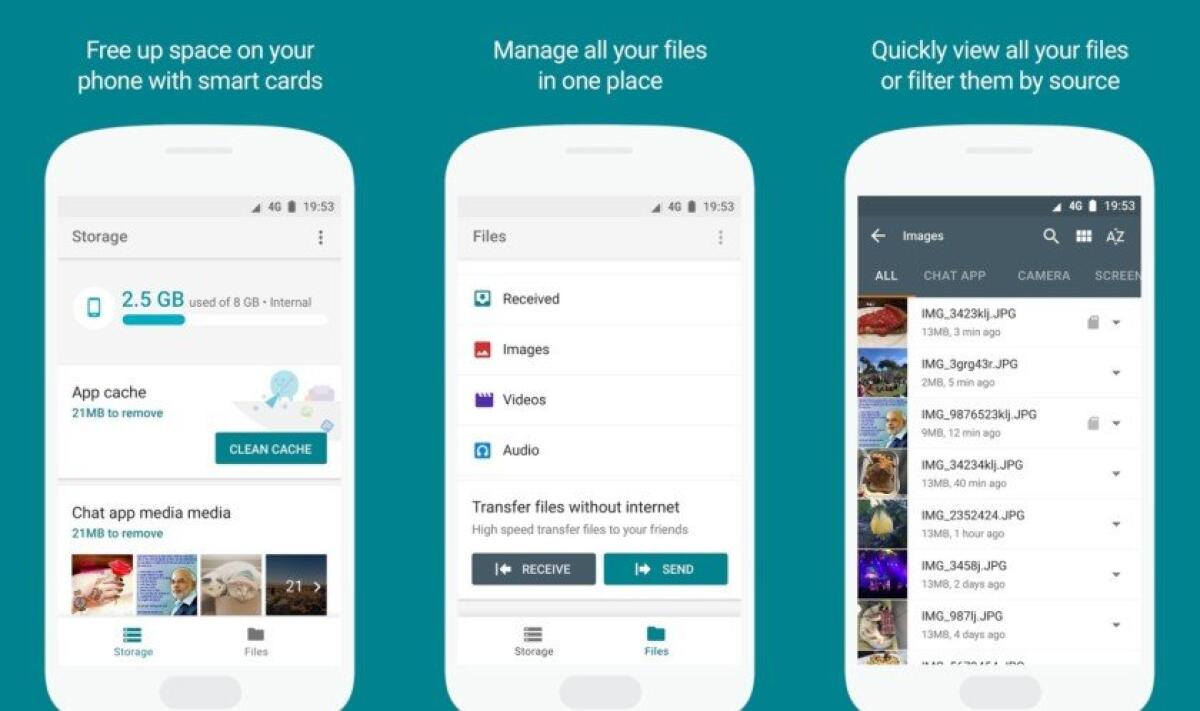 Google Files Go: Nuovo File Manager Gratis Per Android - 