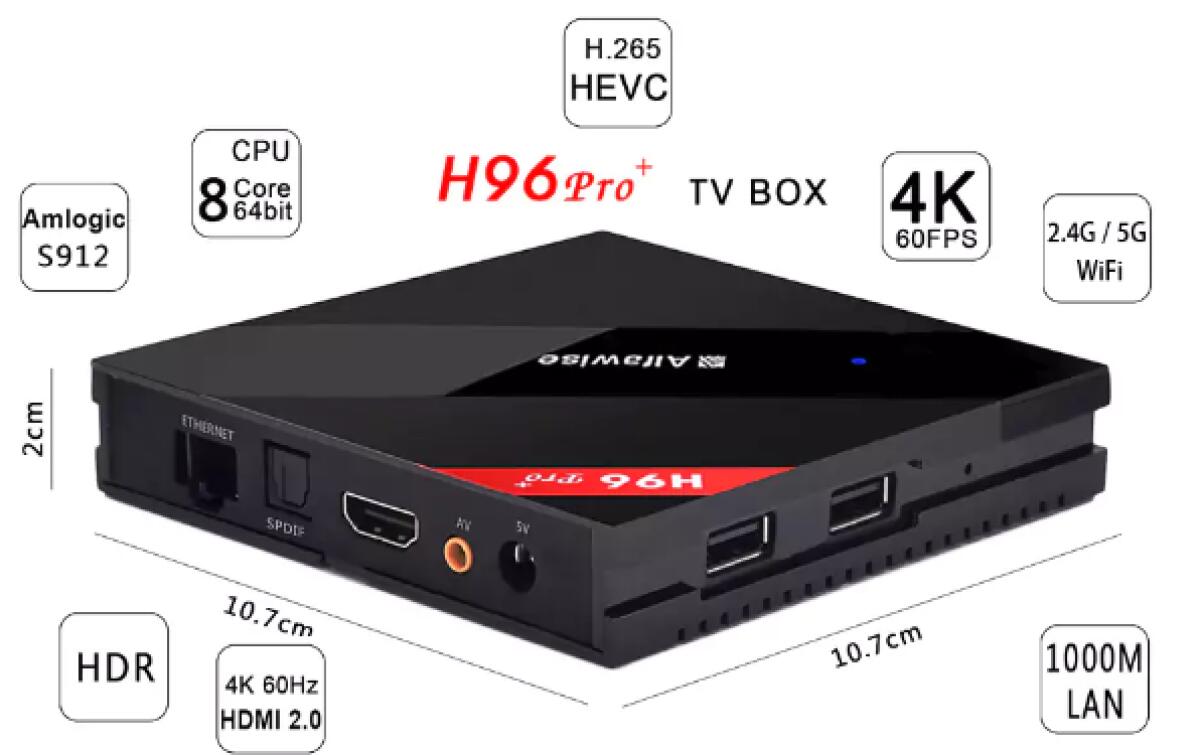 TV Box con 3GB di RAM e CPU S912 Octa Core a soli 65 euro - 