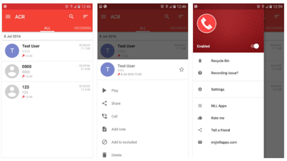 Come registrare le chiamate su Android con Registratore di chiamate - ACR - 