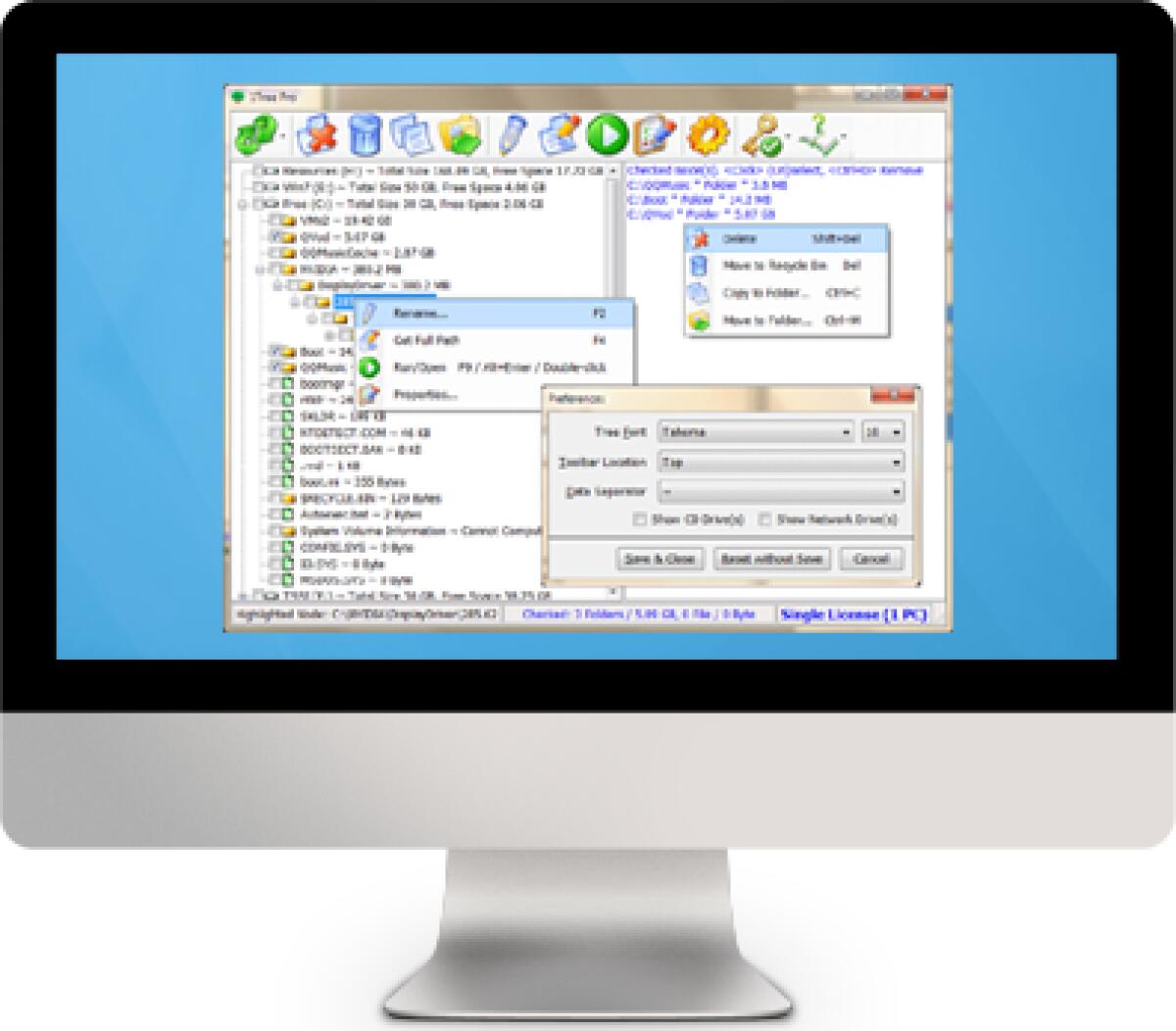 Visualizzare le dimensioni di tutti i file e cartelle sul nostro Computer - 