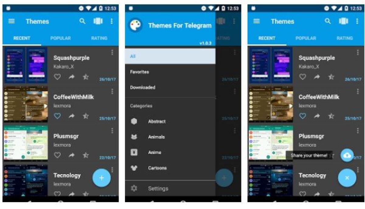 Temi per Telegram: Come personalizzare Telegram con tantissimi temi gratuiti - 