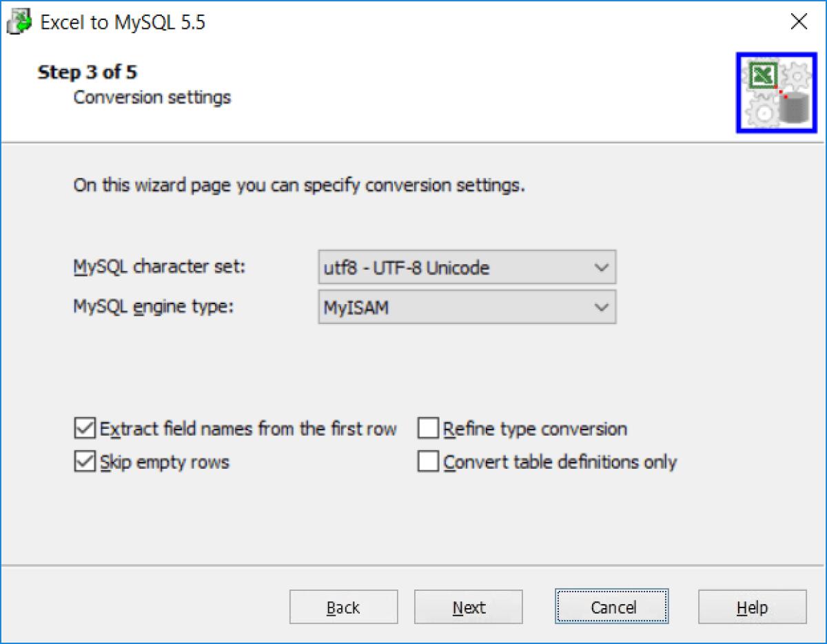 Convertire file Excel o file .csv in MySQL ed altri Database - 