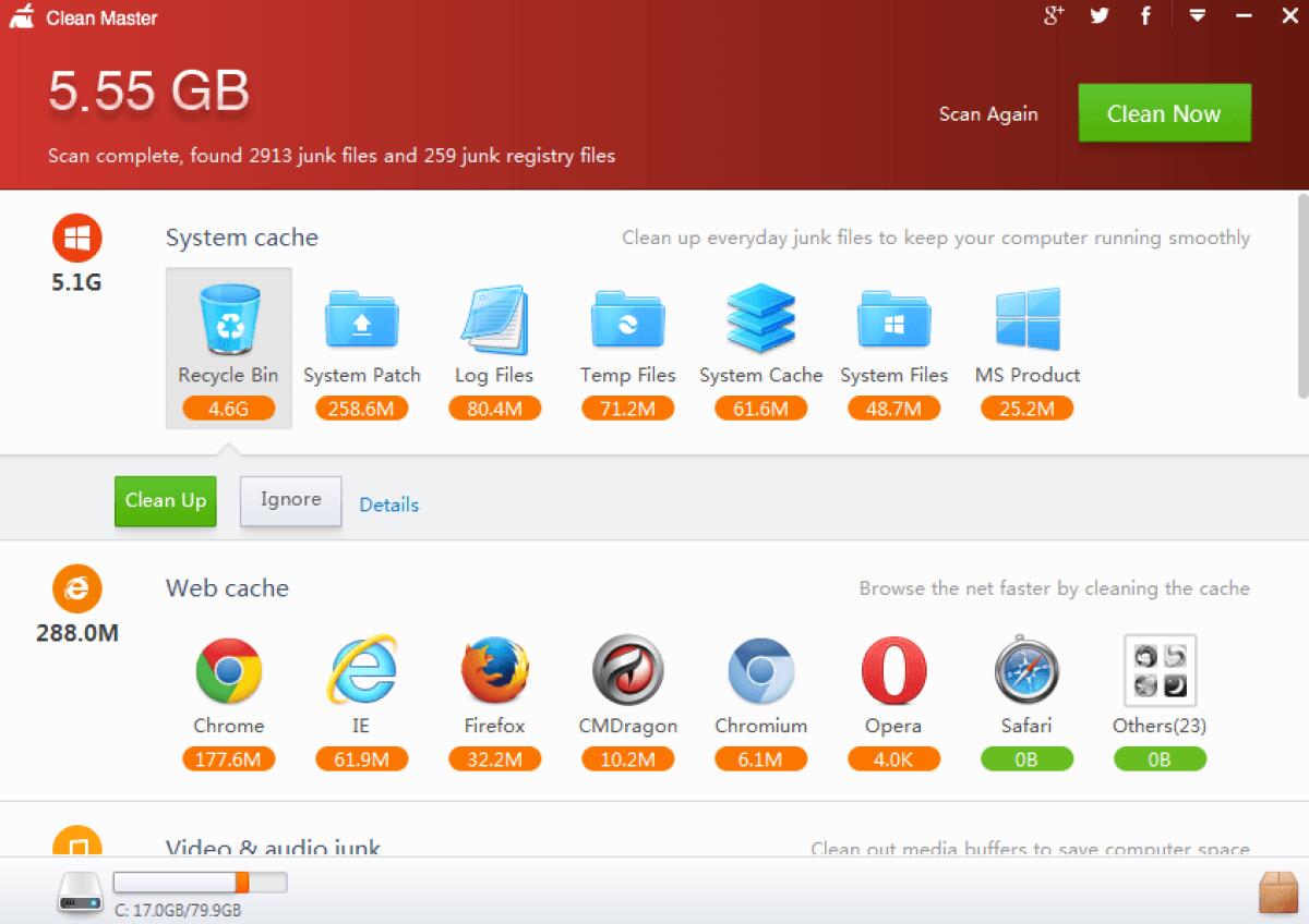 Velocizza il tuo computer come non mai con Clean Master - 