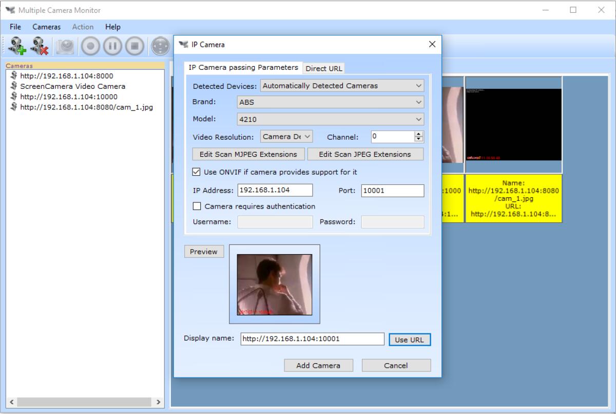 Tool di sorveglianza per controllare telecamere multiple - 
