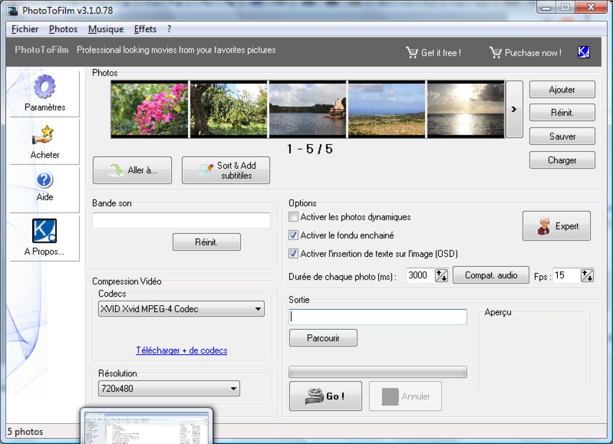 Creare Video partendo dalle vostre Immagini gratis - 