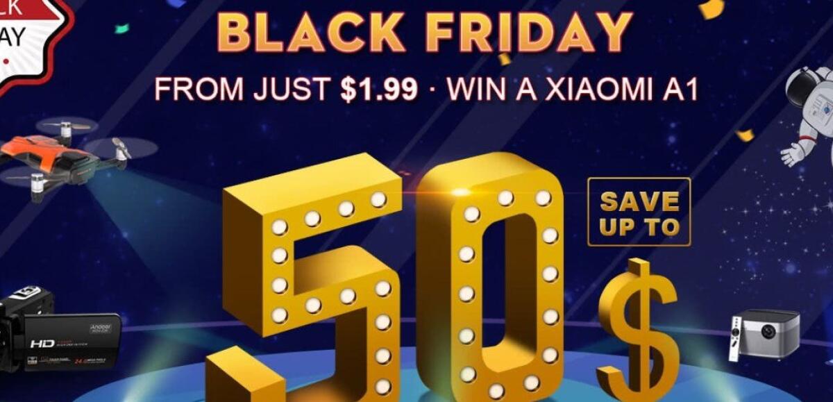 Black Friday 2017 TomTop: Smartphone da soli 26 euro - 