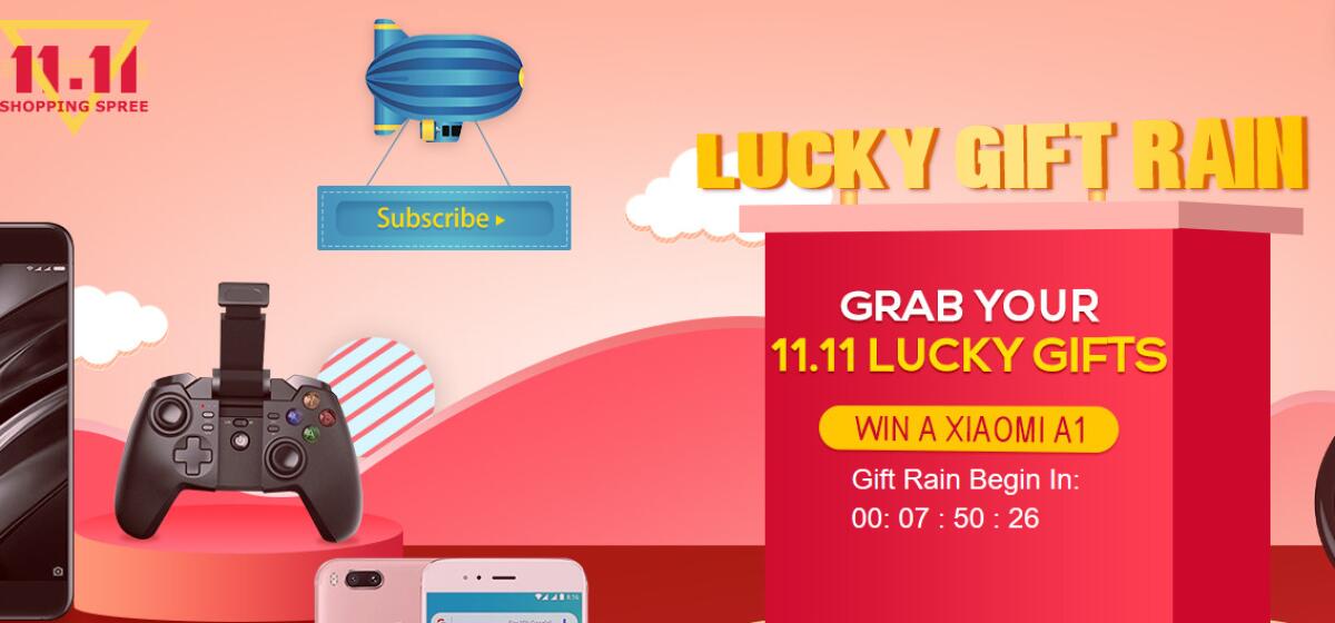 Geekbuying lancia la promo per l'11.11: Xiaomi Mi A1 in regalo - 