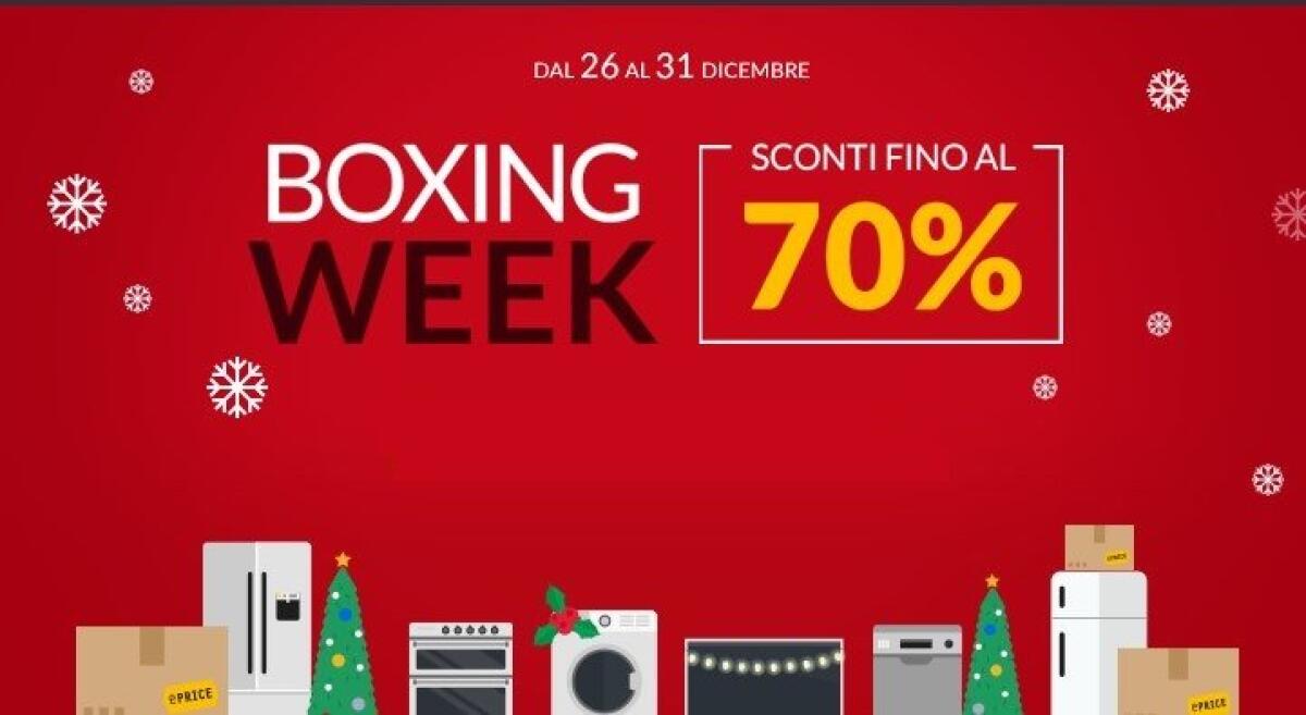 Boxing Week ePrice: Fino al 31 Dicembre 2017 sconti fino al 70% su tanti prodotti - 