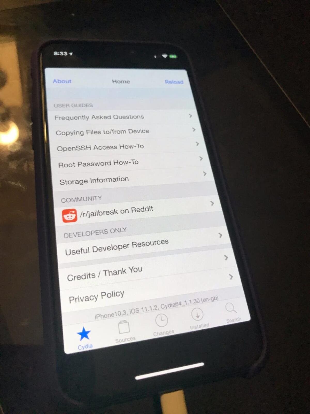 Jailbreak iOS 11.1.2: Saurik Sta Lavorando Per Rendere Compatibile Cydia - 