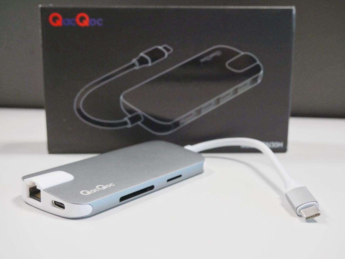 Recensione Adattatore USB Type C QacQoc GN30H - 