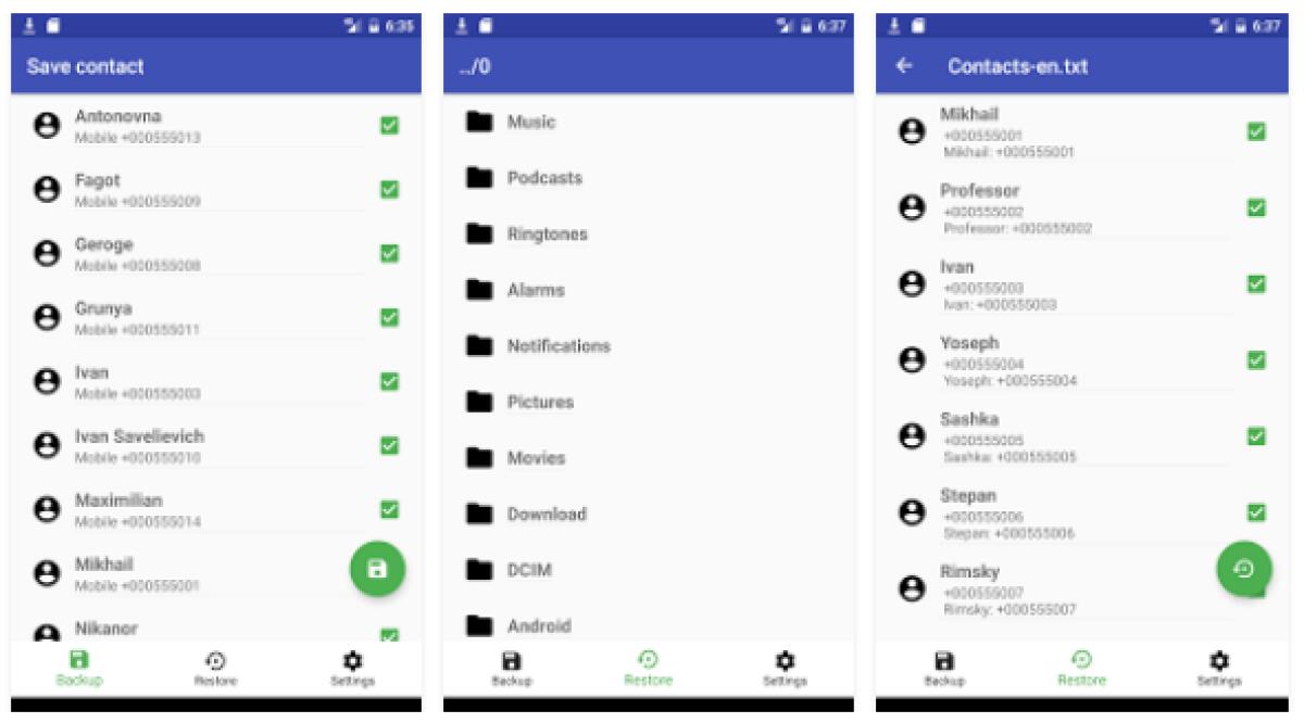 Save contacts to txt PRO: Esportare lista contatti in Testo TXT - 