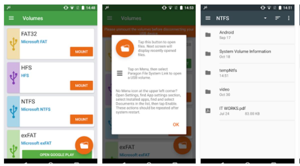 Accedere ad Hard Disk Windows (NTFS) da Android - 