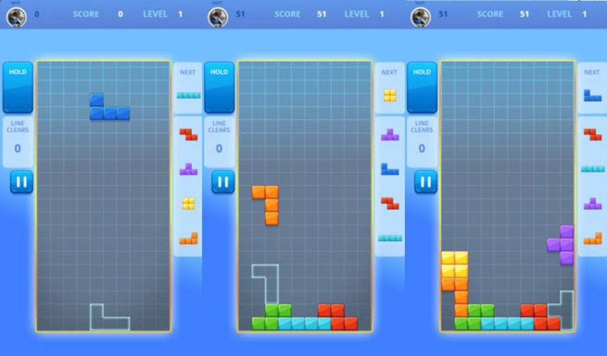 Giocare a Tetris su Facebook Messenger - 