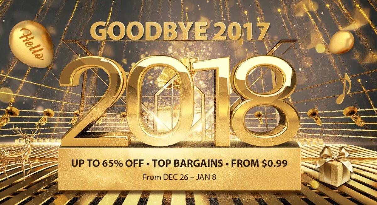 GOODBYE 2017: Super offerte di fine anno su GearBest - 