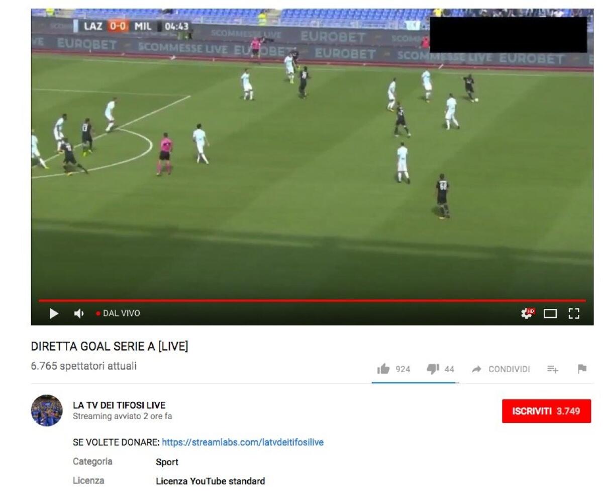 Streaming Diretta Calcio: Arrivano Altri Tre Siti Interessanti - 