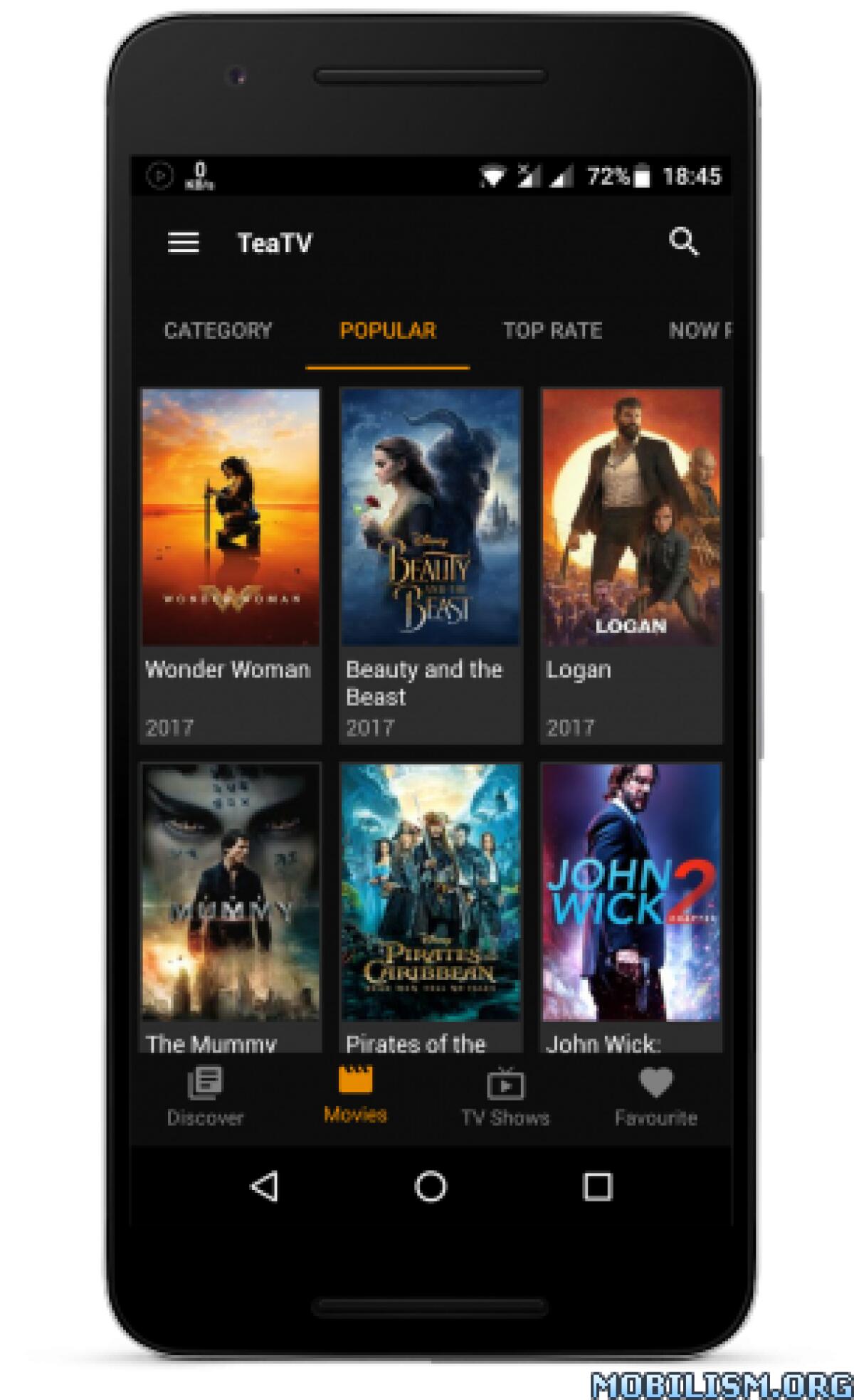 Film E Serie TV In Streaming In Inglese Su Android Con TeaTV - 