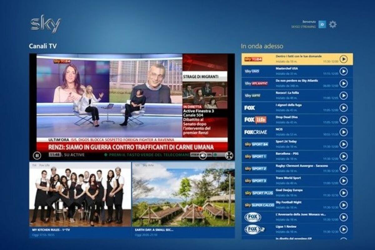 App Sky Go Non Sarà Più Disponibile Per Windows - 