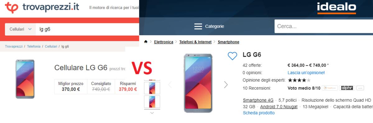 E' meglio Idealo o TrovaPrezzi? - 