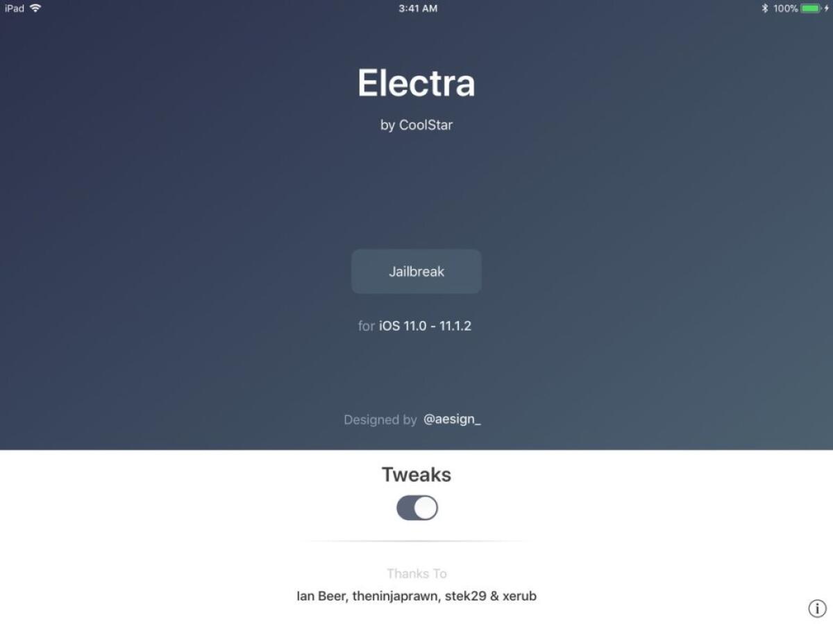 Jailbreak iOS 11 – 11.1.2 Con Electra [Installa Cydia iOS 11] - 
