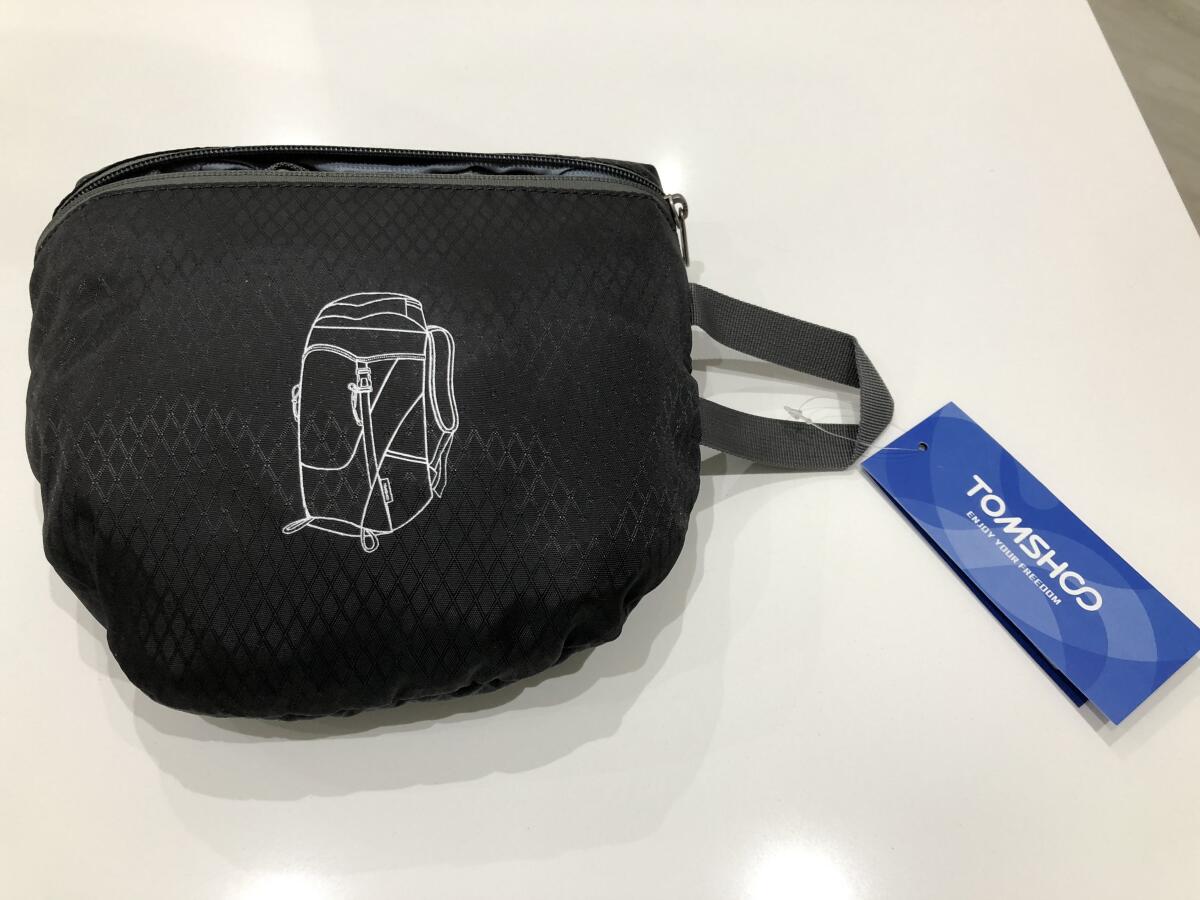 Recensione Zaino pieghevole ultra leggero idrorepellente TOMSHOO - 