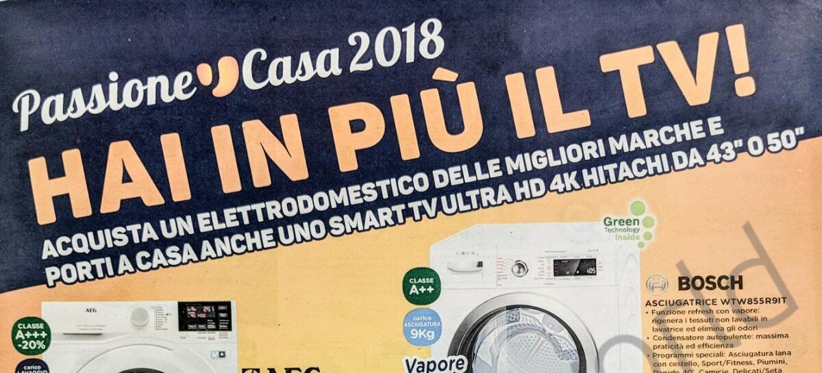 Volantino UNIEURO 9-28 Febbraio 2018 con la promo Hai in più il TV! - 
