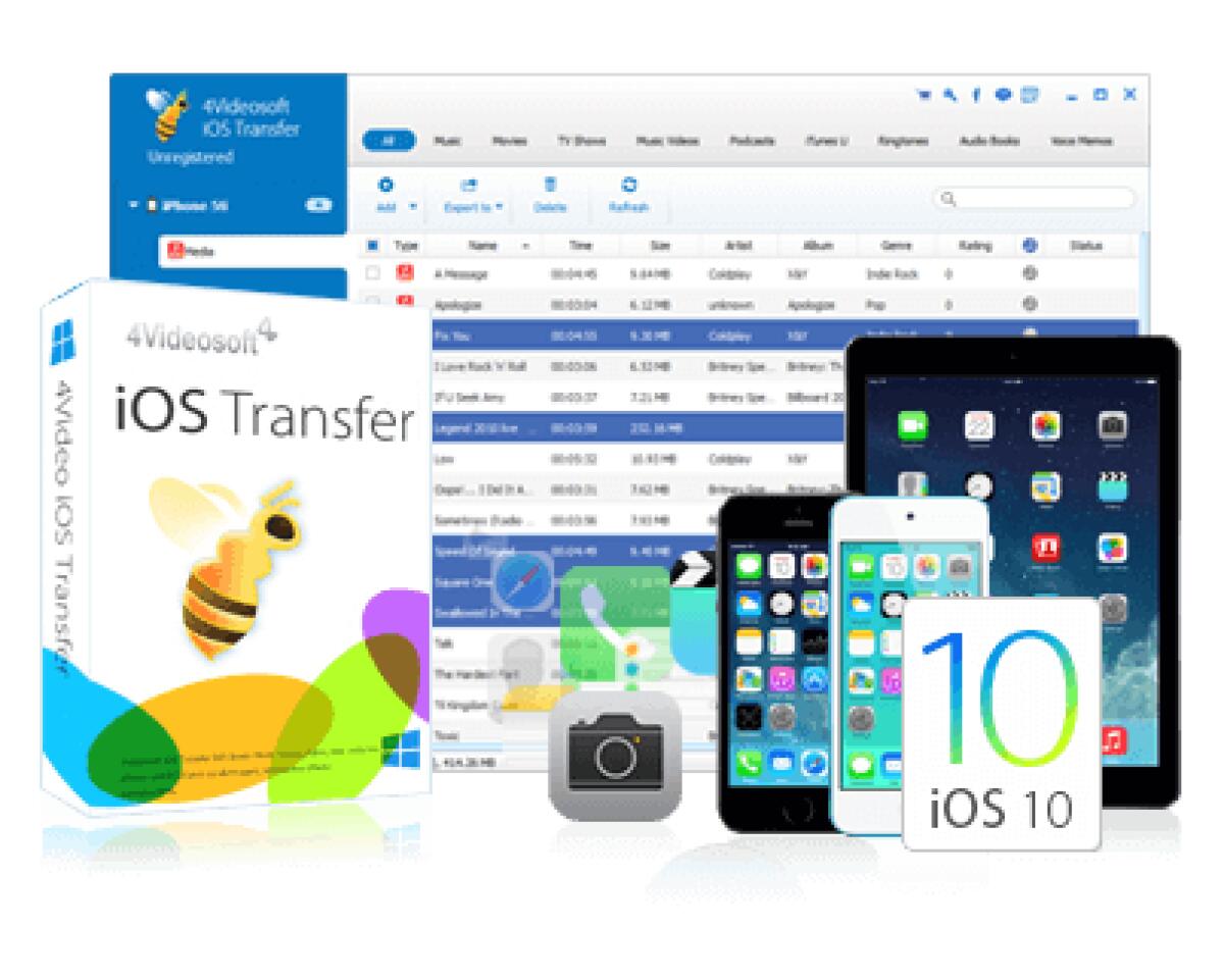 Trasferire dati tra dispositivi iOS - 