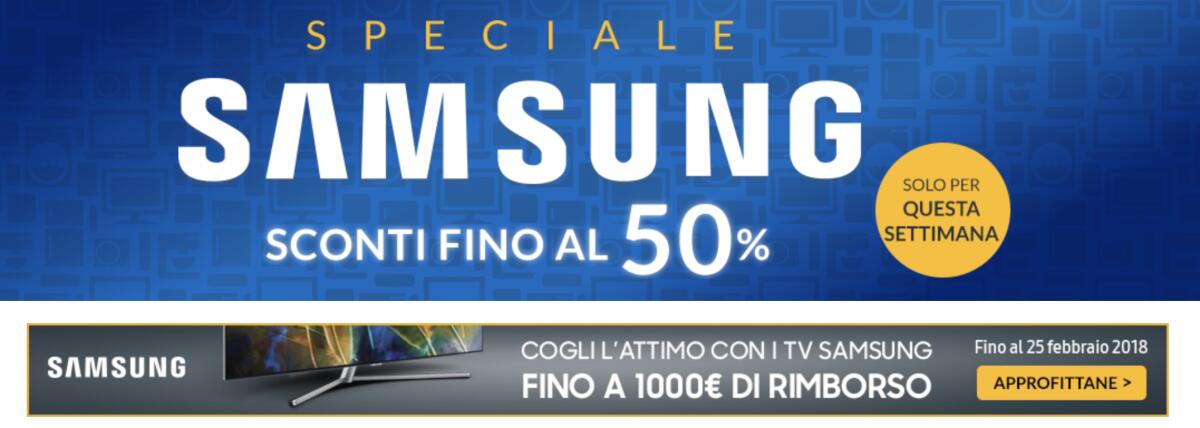 ePRICE sconta fino al 50% tanti dispositivi Samsung - 