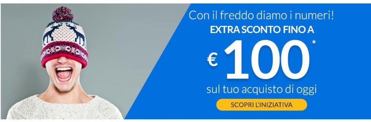 ePRICE sconta fino a 100 euro tutti i prodotti venduti e spediti da ePrice solo oggi - 