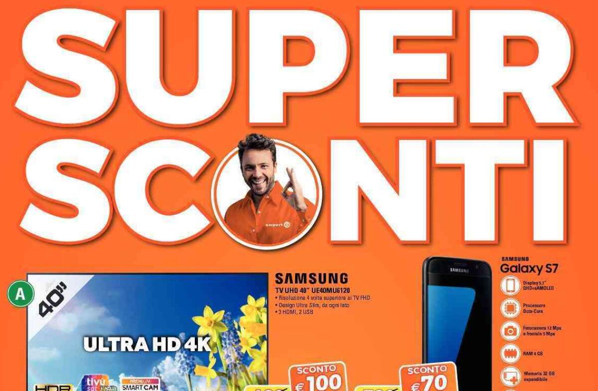 Volantino Expert con i SUPER SCONTI [5-22 Aprile 2018] - 