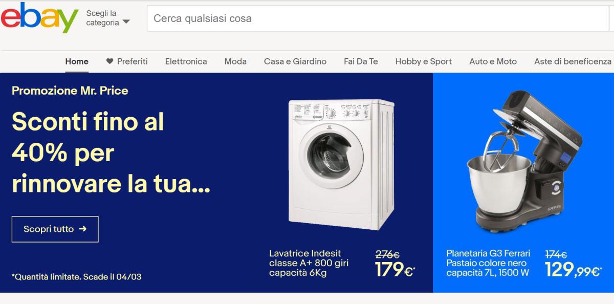 Smartphone in offerta su eBay ai prezzi più bassi di sempre - 