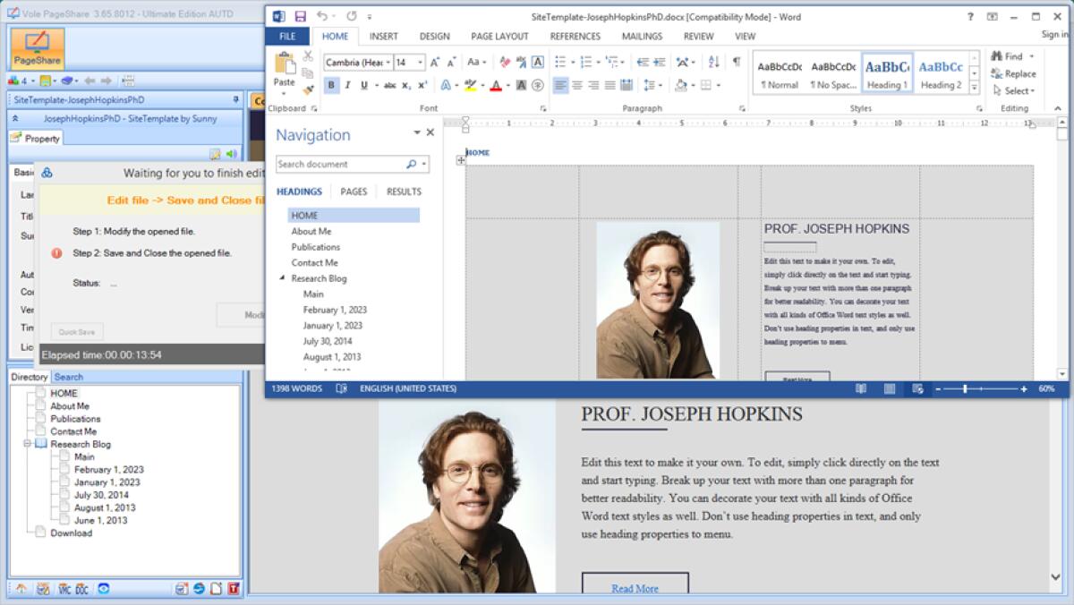 Creare Siti Web professionali anche offline sul tuo PC e poi pubblicalo online - 