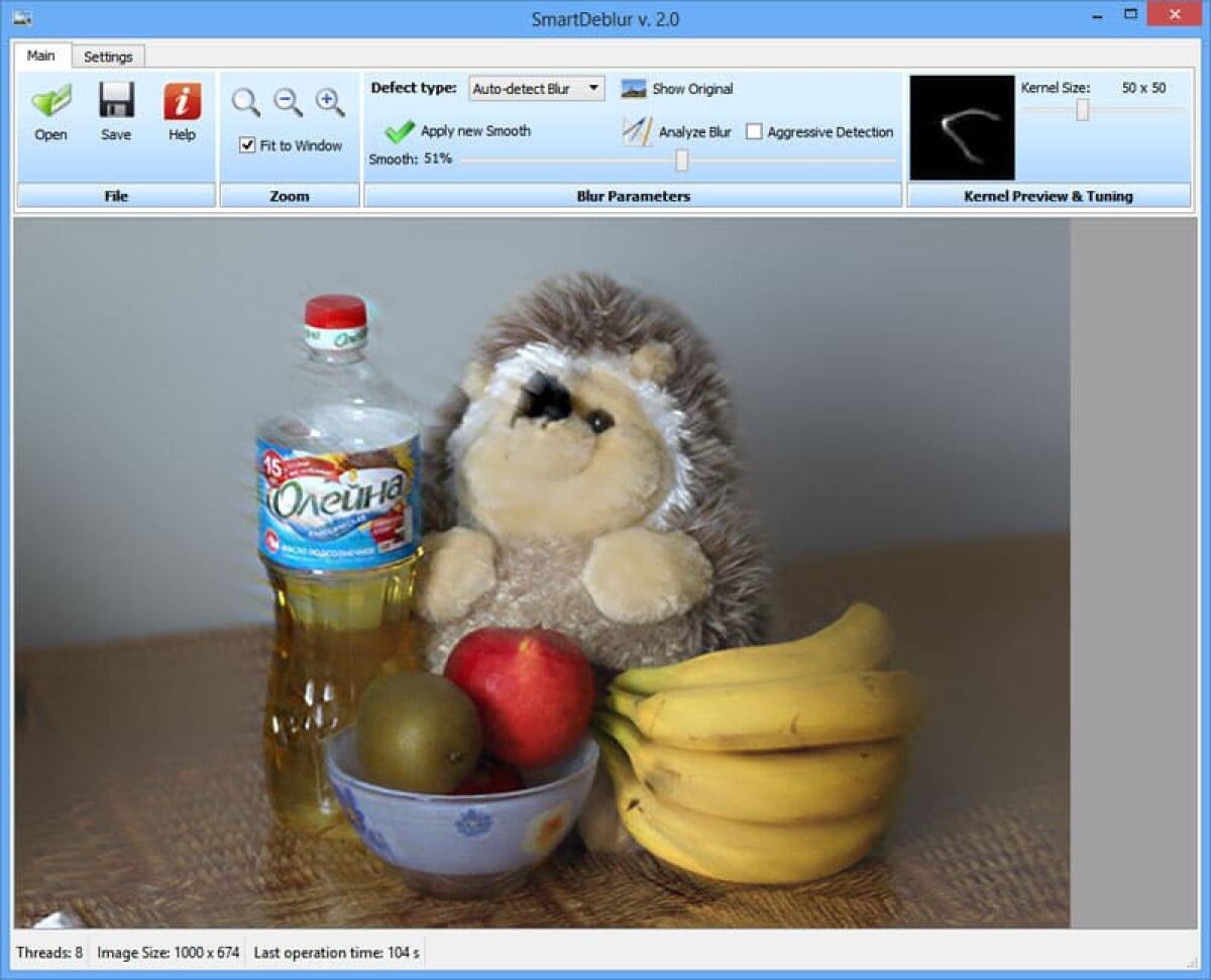 Rimuovere o ridurre l'Effetto Blur nelle foto - 