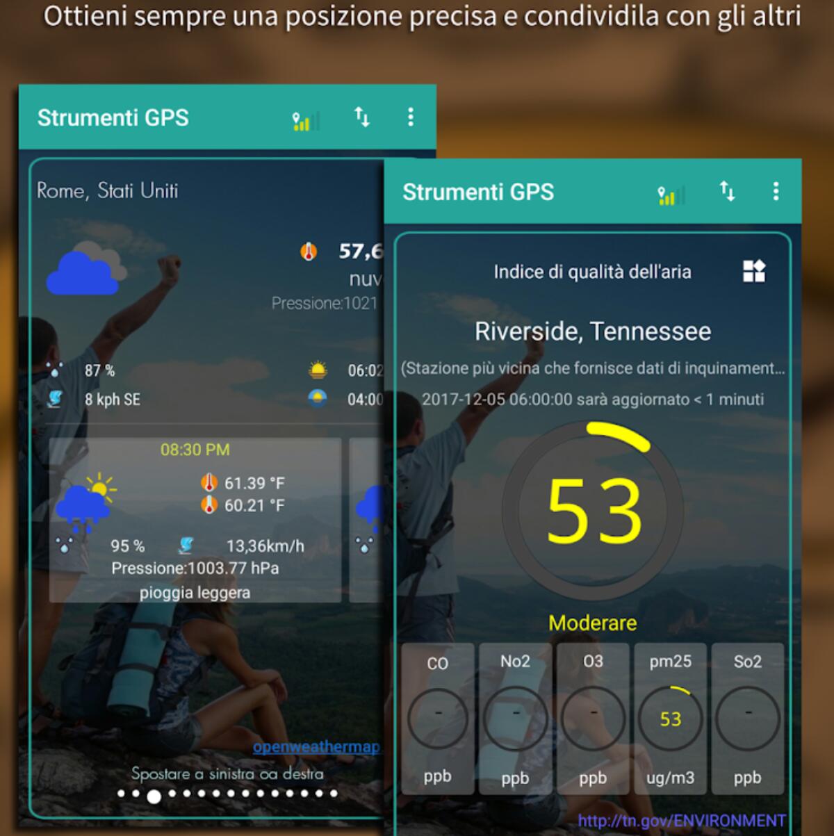 GPS Tools: Tachimetro, bussola, GPS Tracking ed altro su Android - 