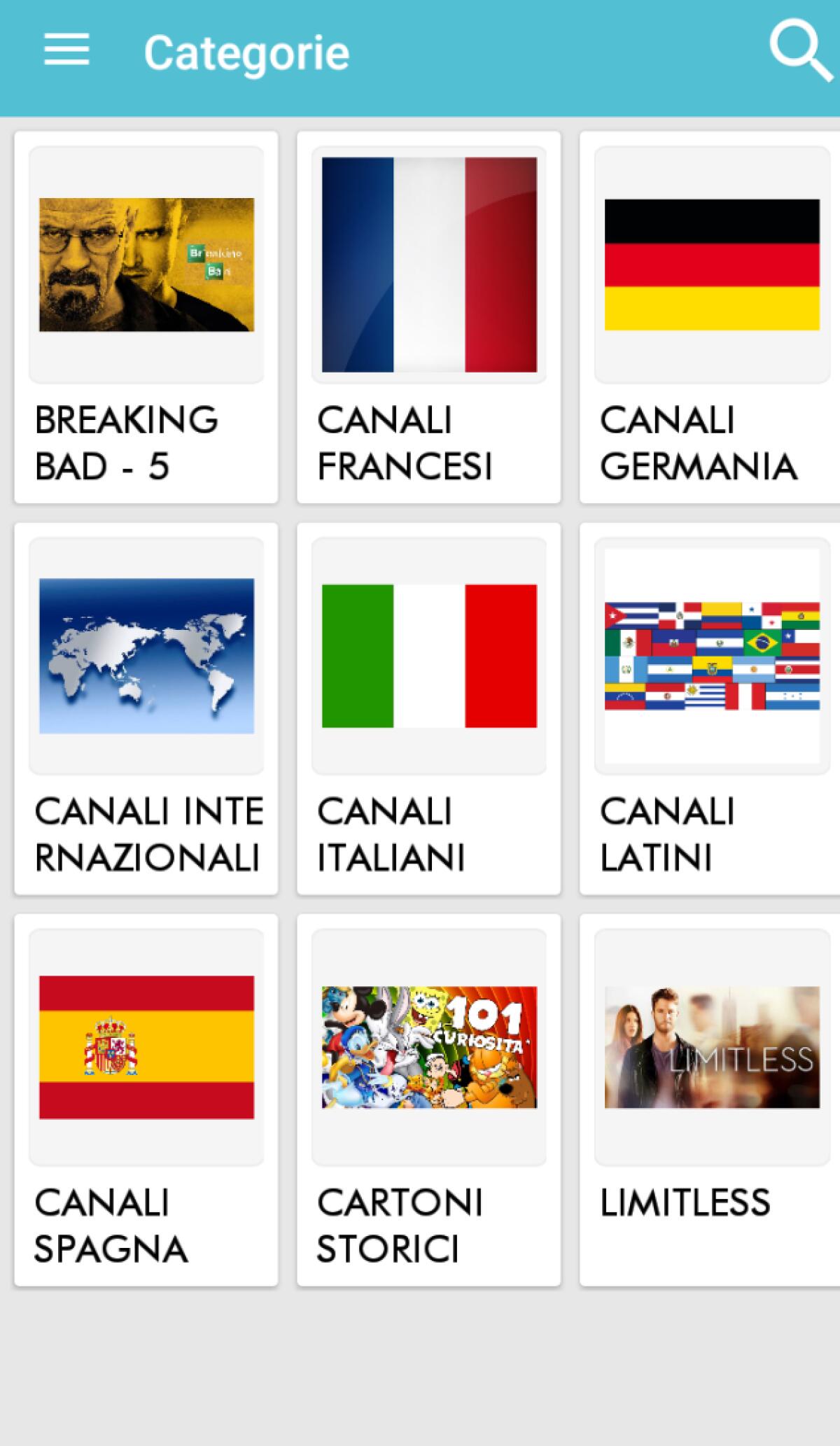 TV E Televisione In Streaming Gratis Su Android Con TELEVISIONE ITALIA CANALI DIRETTA - 