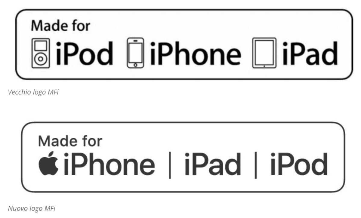 Ecco il nuovo logo MFi per accessori e periferiche certificati Apple - 