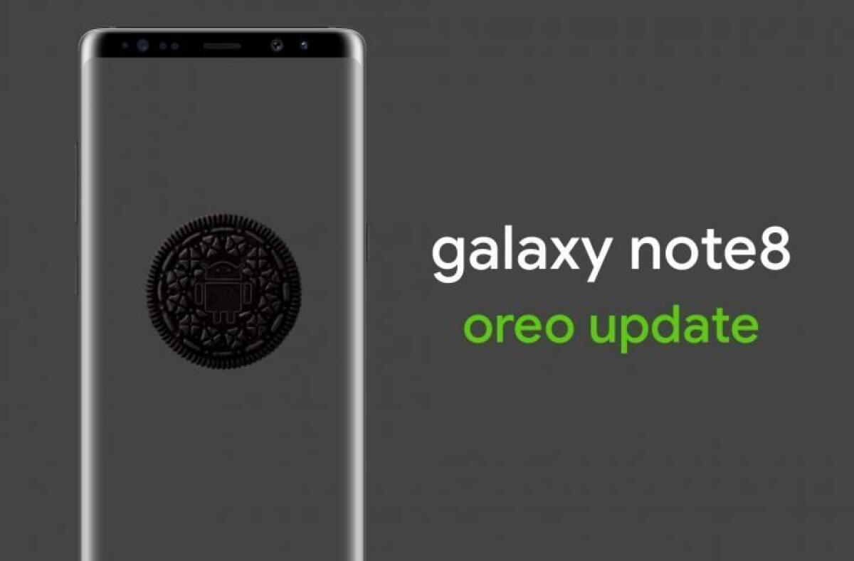 Download aggiornamento Android 8 Oreo per Galaxy Note8 Italiano - 