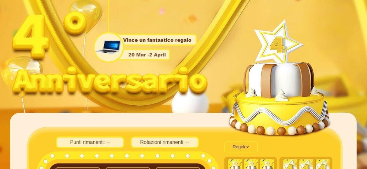 4.o Anniversario GearBest: Ecco gli sconti del 27 Marzo 2018 - 