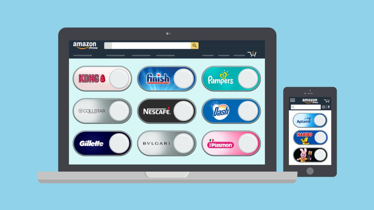 Virtual Dash Button Di Amazon: Cosa Sono, Come Funzionano, Come Si Usano - 