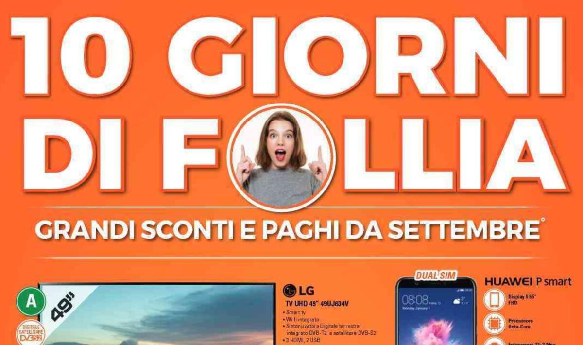 Volantino Expert 19-28 Aprile 2018 con 10 Giorni di Follia - 
