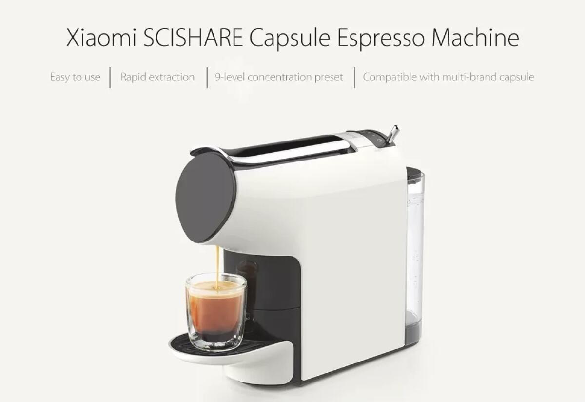 SCISHARE è la Macchina del Caffè di Xiaomi - 