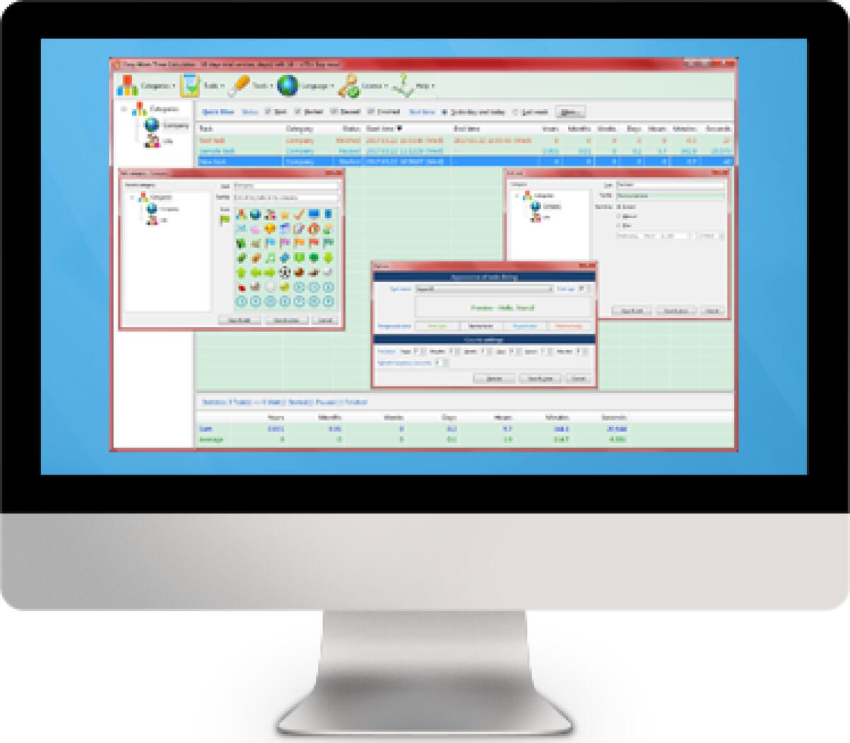 Calcola le ore di lavoro, i giorni e molto altro - 