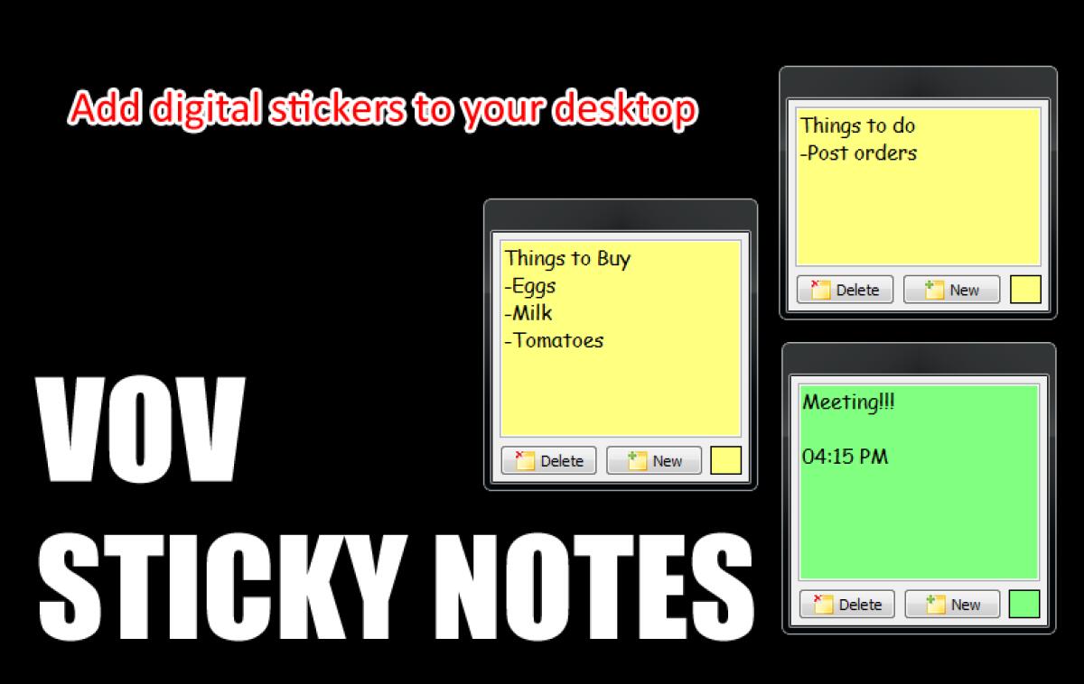 Aggiungi Post-It digitali complessi sul tuo Desktop - 