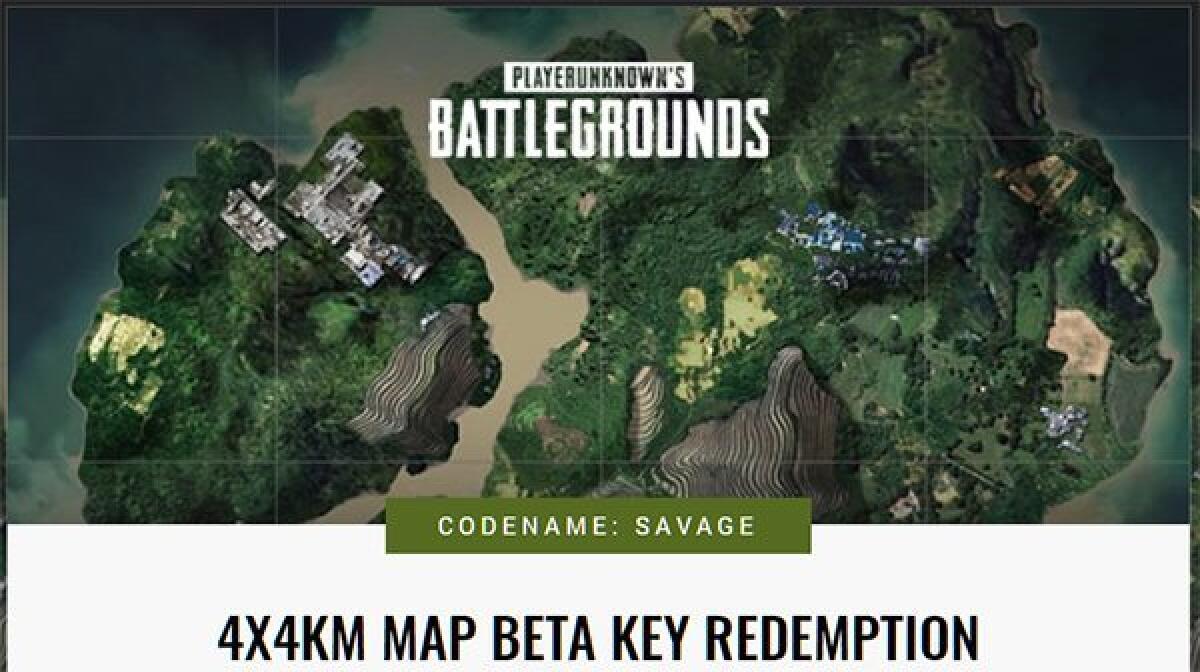 Prova Subito La Nuova Mappa Savage Di PUBG - 