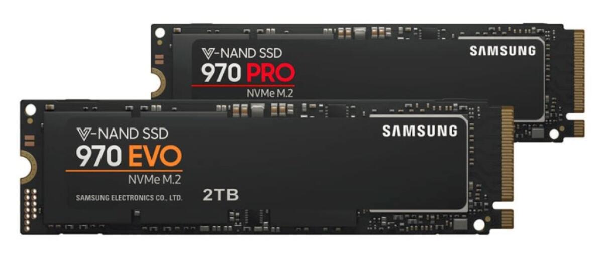 Samsung SSD 970 EVO e 970 PRO: Ecco i nuovi, e potenti, SSD - 