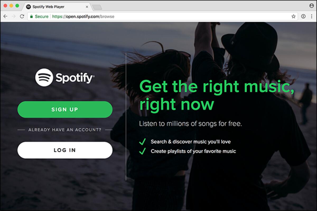 Come Ascoltare Spotify Online Gratis Dal Browser Web - 