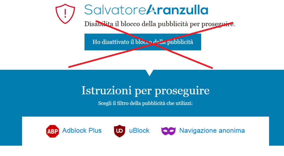 Come rilevare e bloccare utenti che usano AdBlock su Wordpress - 