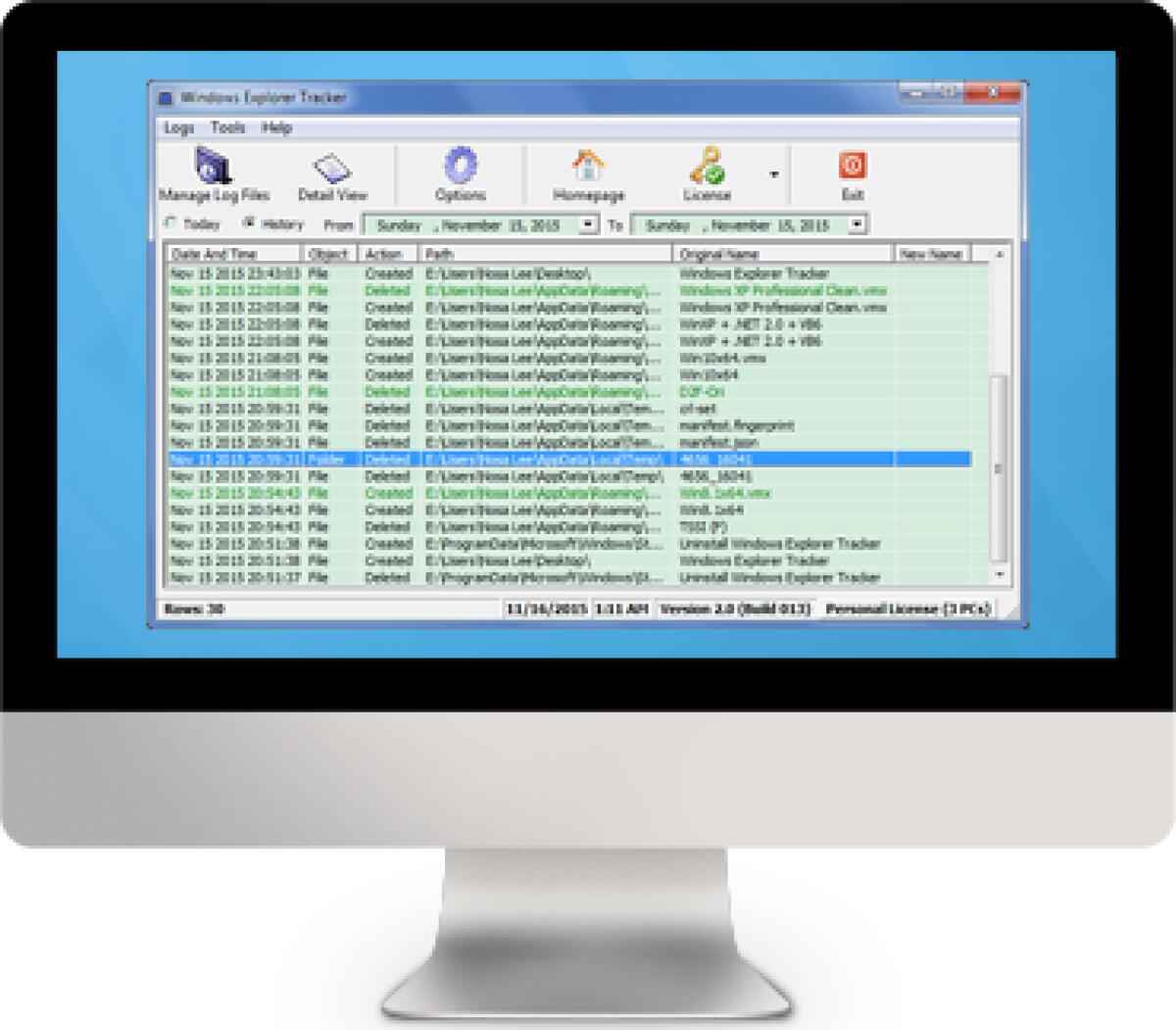 Monitora e Registra le operazioni di Windows Explorer - 