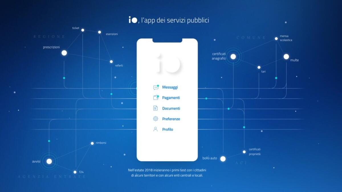 IO: Ecco l'App per interagire con la Pubblica Amministrazione - 