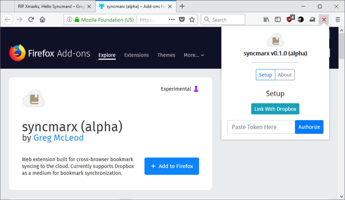 Migliore alternativa a Xmarks per memorizzare Bookmark: Ecco Syncmarx - 